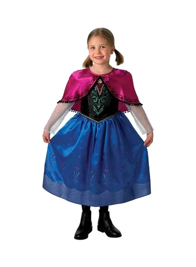 Rubie's Princess Anna Deluxe Costume Dress for Kids (Large, Polyester) wl94i