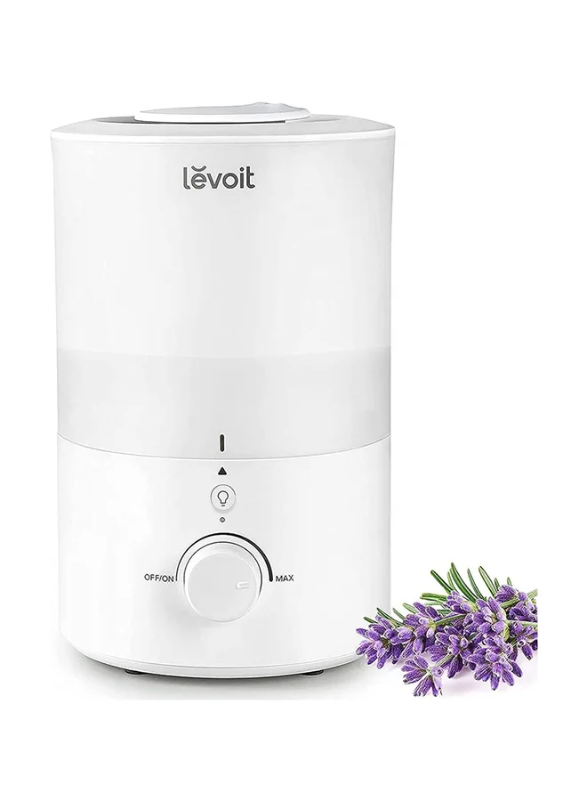 Premium Cool Mist Humidifier 3L Ultrasonic Air Purifier for Bedroom and Nursery (White, 3L) tc6ak