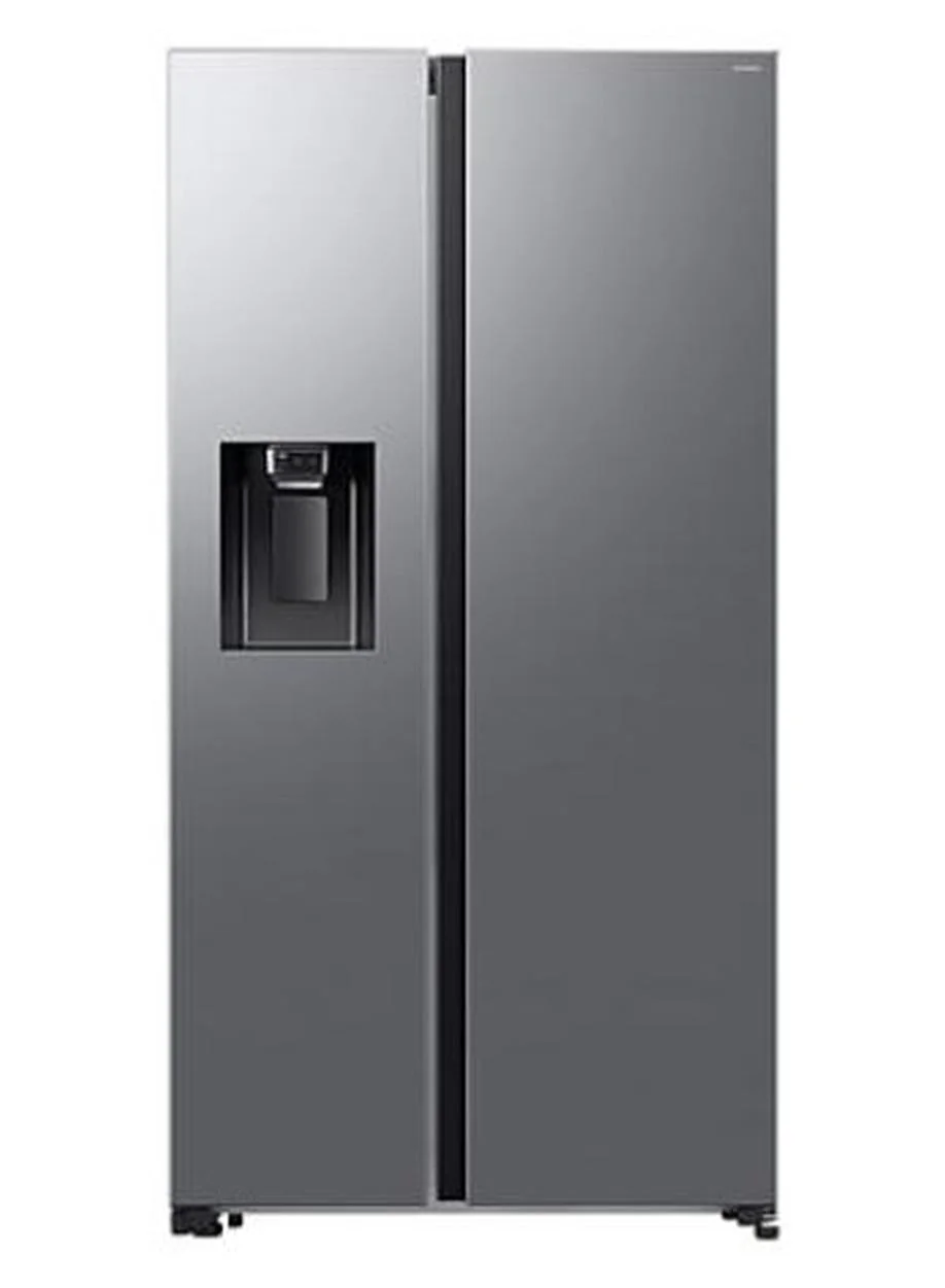 Premium Side-by-Side Refrigerator with AI Energy Mode and Spacious Storage (Silver, 635L) ax8si