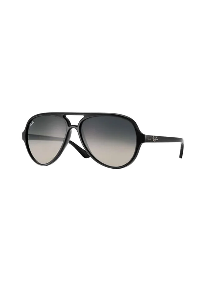 Premium Full Rim Oval Sunglasses for Men and Women (Black, 59 mm) idm6a