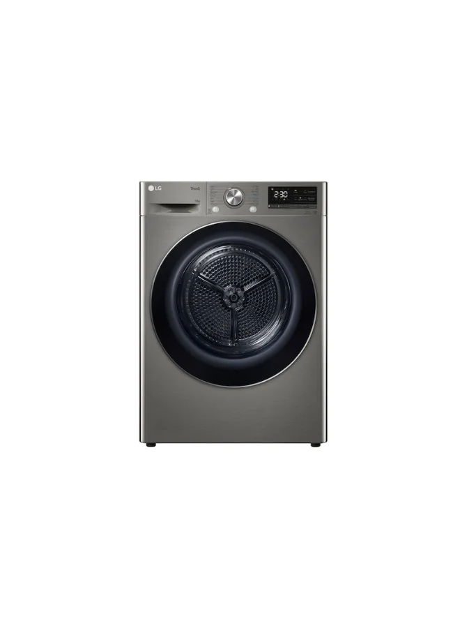 Ultra-HD 10kg Dual Inverter Clothes Dryer Premium Sensor Drying Energy Efficient (Silver, 10kg) sm441