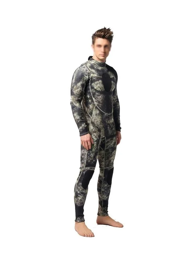 XiuWoo Full Body Diving Suit Premium Neoprene Wetsuit for Water Sports (Black, Medium) yfidy