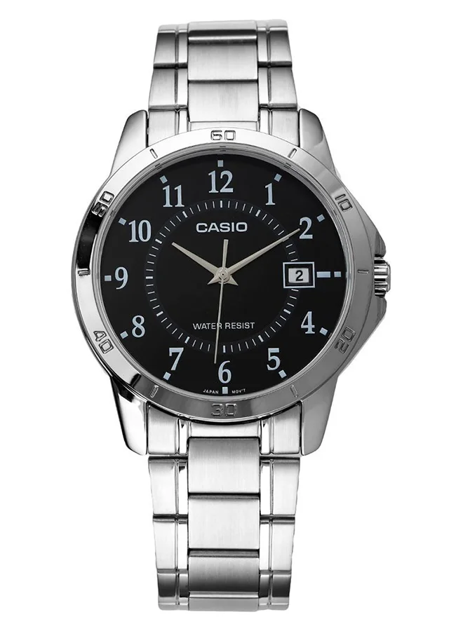 Premium Stainless Steel Analog Quartz Watch for Men (Silver, 42 mm) zjayg
