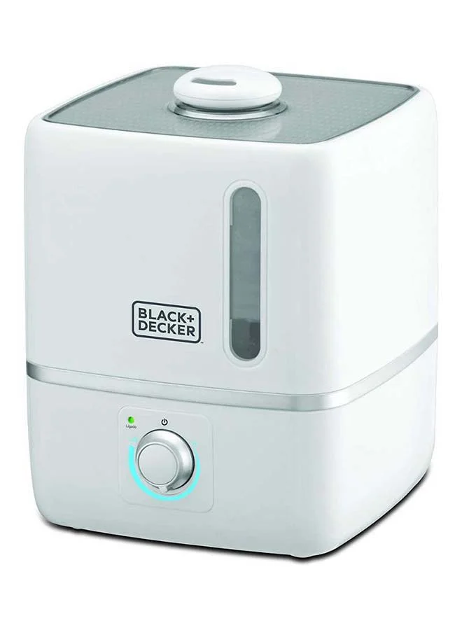 Premium Ultrasonic Air Humidifier with Adjustable Mist and Fragrance Compartment (White, 3L) qr3v3