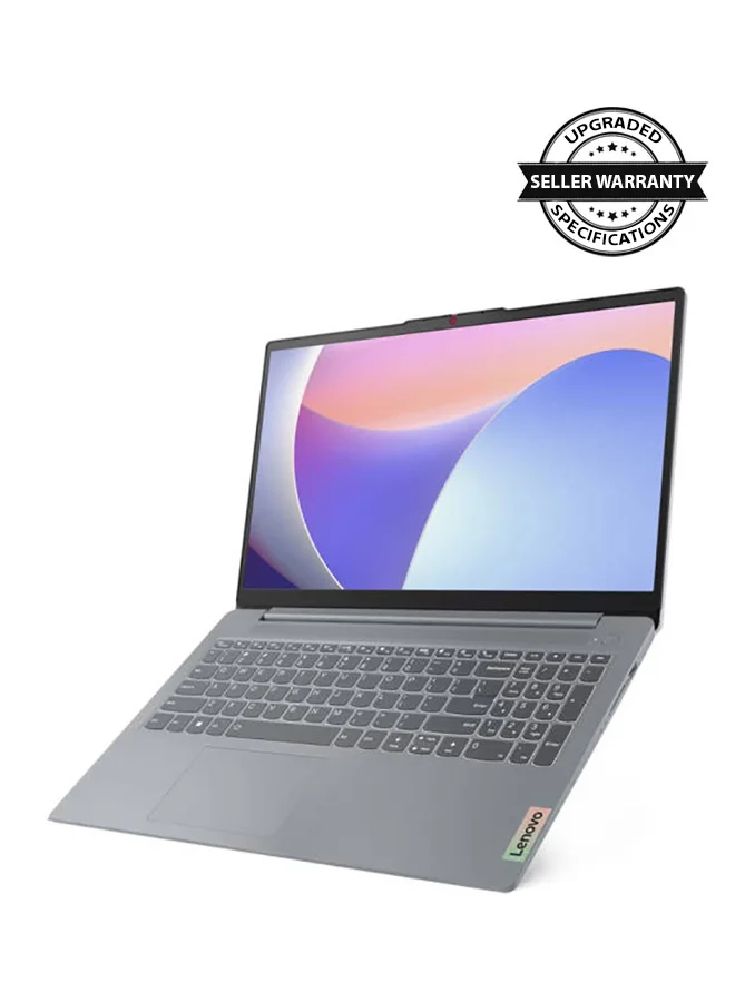 Slim 3 15.6-Inch Laptop, Core i3-1305U, 8GB RAM, 512GB SSD, Intel Iris Xe Graphics, Windows 11, Arctic Grey xplml