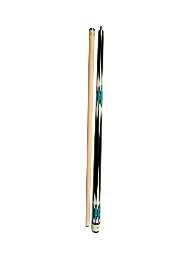Diamond 2-Piece Billiard Cue Professional Maple Wood Pool Stick (147 cm) rhetn