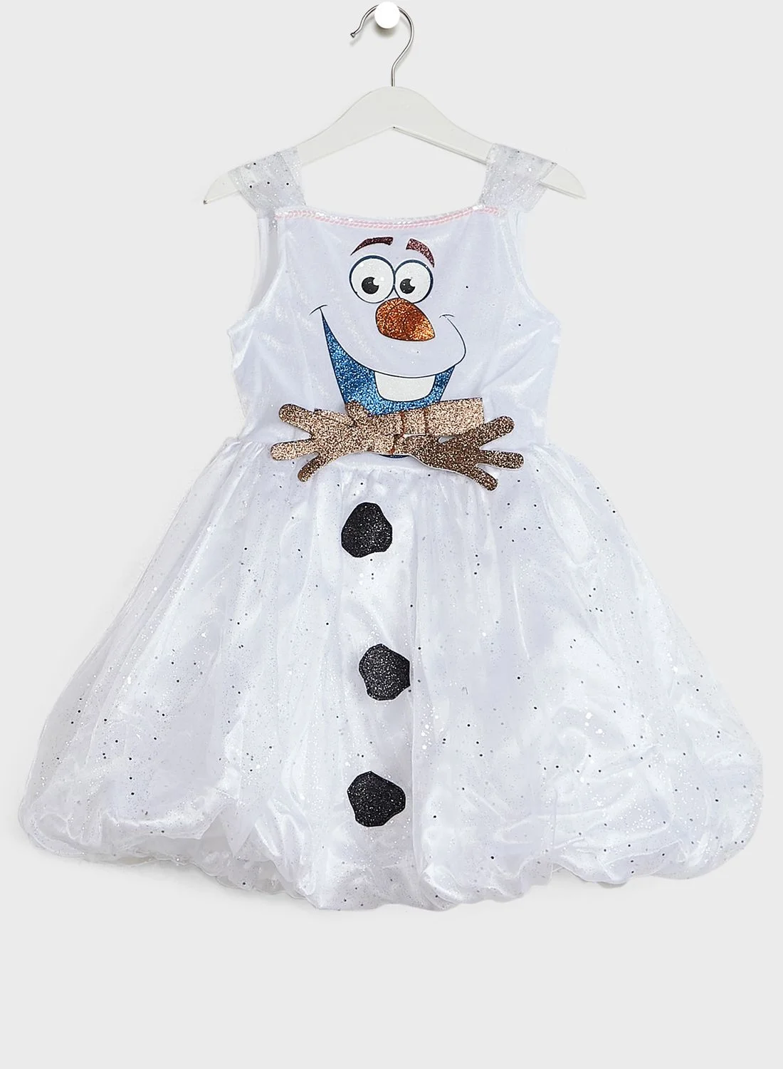 Rubies Costume Olaf Character Dress Premium Polyester Outfit for Kids (Size 120 cm) zld5e