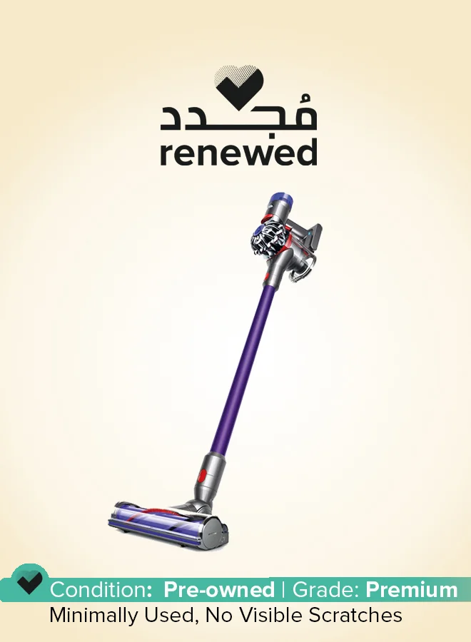 High-Speed Ionic Cord-Free Vacuum Cleaner Powerful Suction Lightweight Stick Design (Purple, 100 W) m70lo
