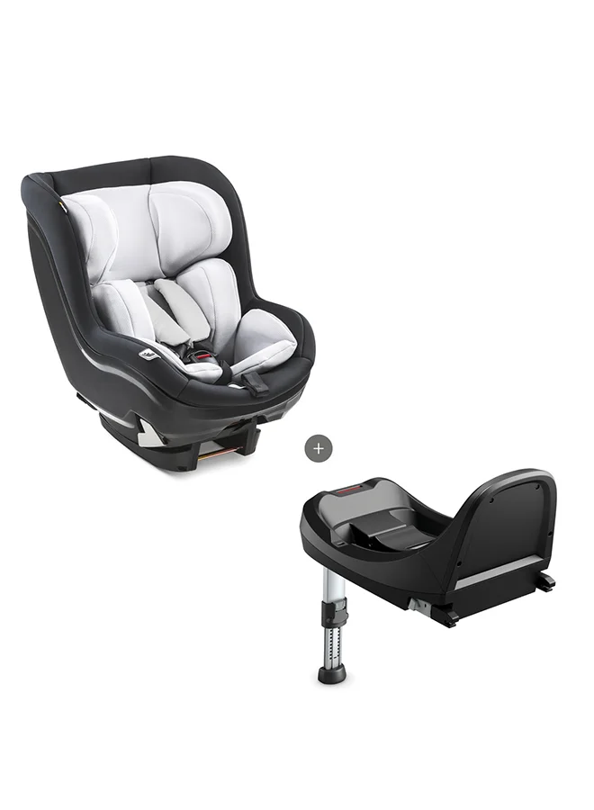 Hauck Ipro Kids Car Seat Set with Base (Lunar, 40-105cm, 0-4 Years) vkr9o