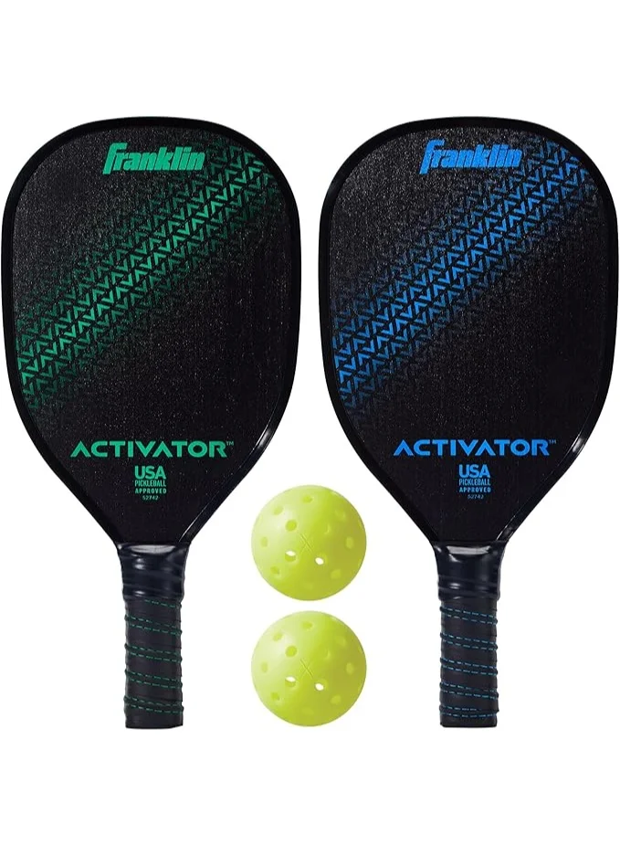 Franklin Sports Wood Pickleball Paddle 7-Ply Construction Lightweight Durable Grip for Indoor and Outdoor Play (Standard Size) 079j4