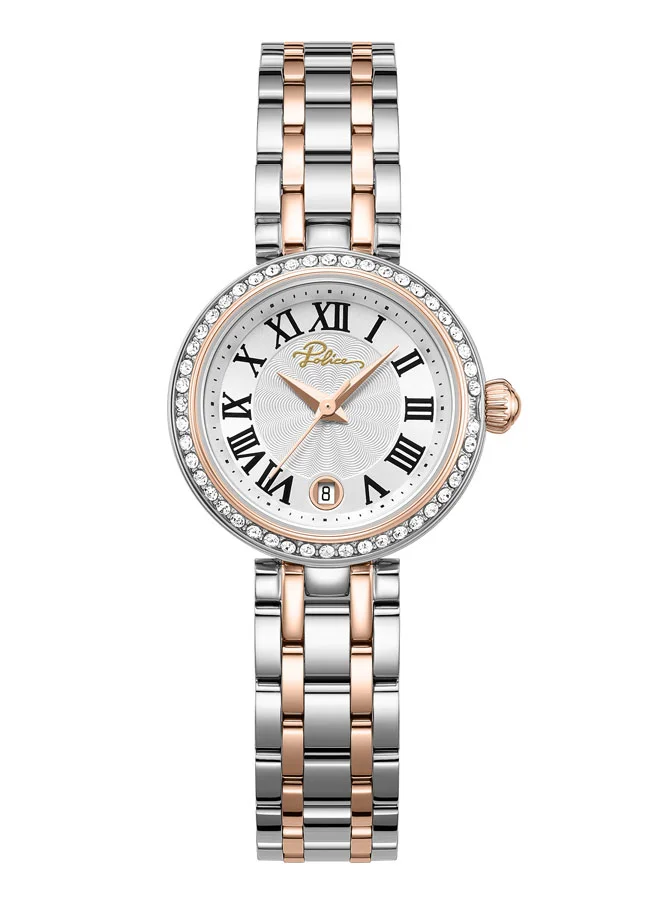 POLICE Denali Women Analog Quartz Watch (Two-Tone, 36mm) sfmoy
