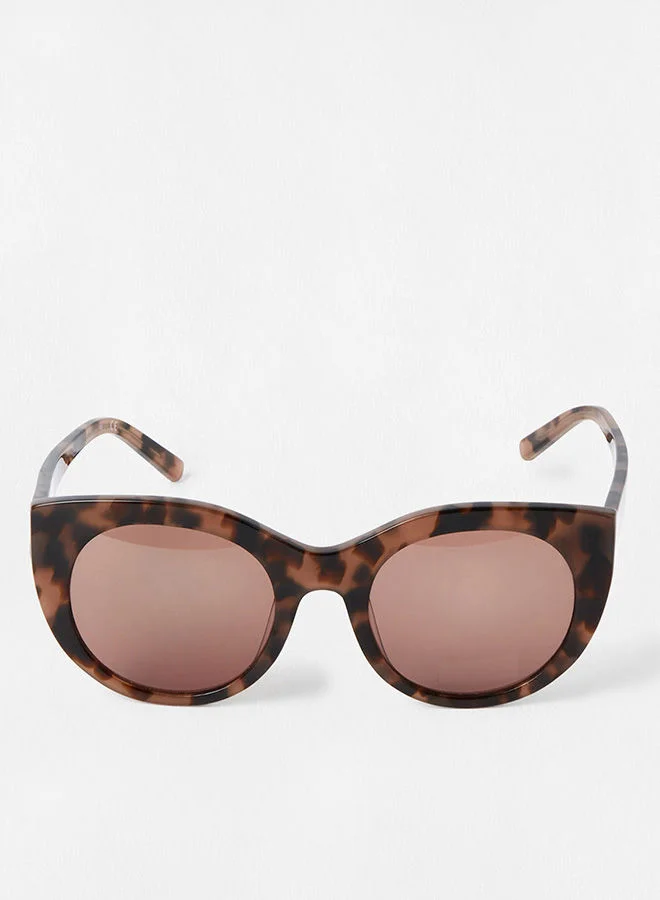 Premium Round UV Protection Sunglasses for Women (52 mm) zeajo