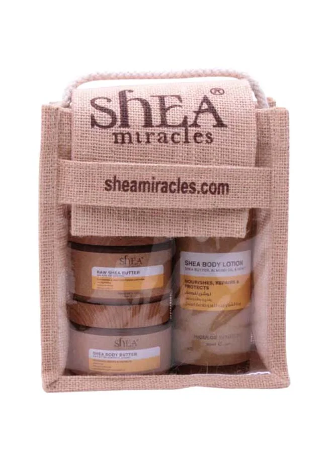 ShEA Body Care Nourishing Kit Premium Moisturizing Set (750 mL) mp3v4