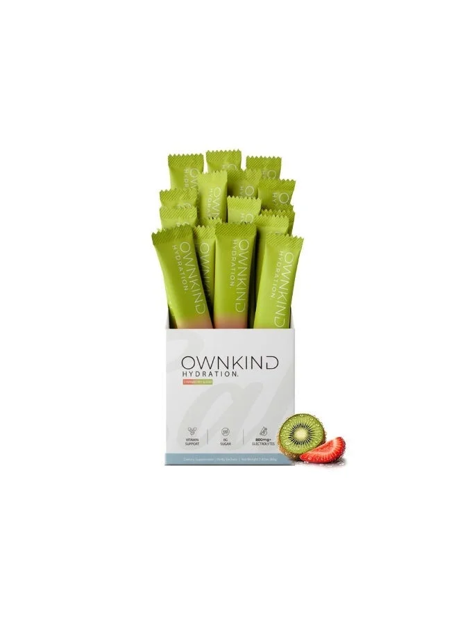OWNKIND Electrolyte Hydration Powder Strawberry & Kiwi Premium Mineral Supplement (20 Servings) tuviw