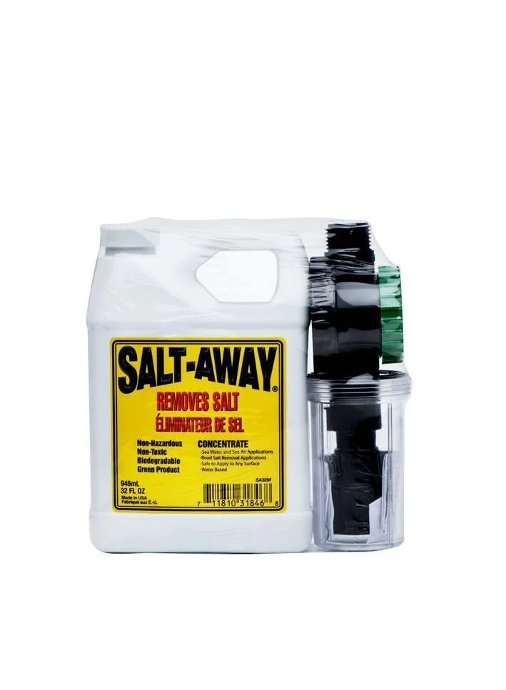 Salt-Away Marine Cleaning Sprayer and Mixer Combo (1 Quart) for PWC, Sport Boats, and Outboard Engines n5arl