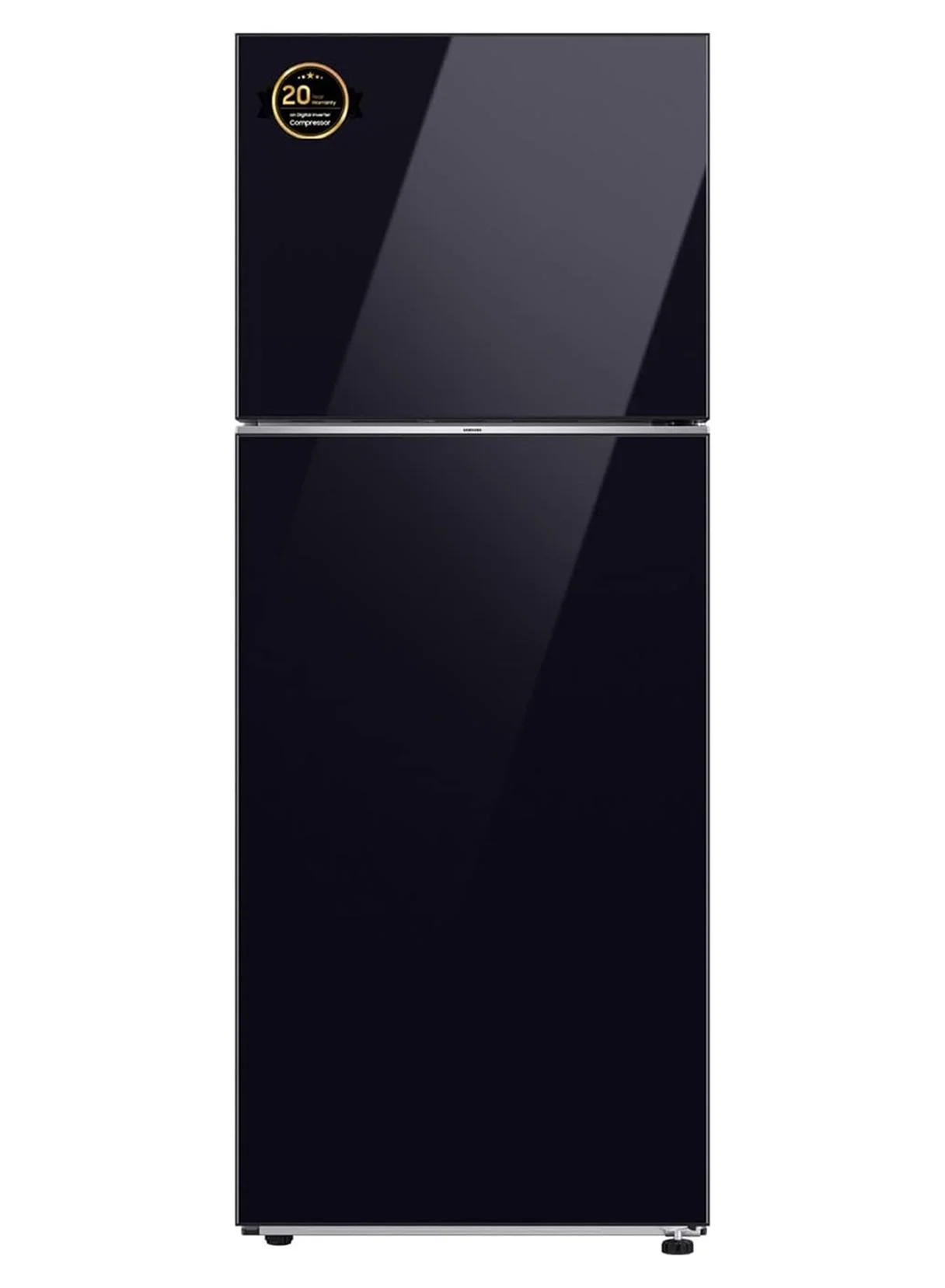 Ultra-HD Top Mount Freezer Refrigerator with Bespoke Design and SpaceMax Technology (Clean Black, 460 L) ok2zq