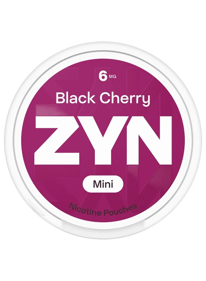Premium Nicotine Pouches Black Cherry Flavor (6mg, 20 Sachets) 9ye2n