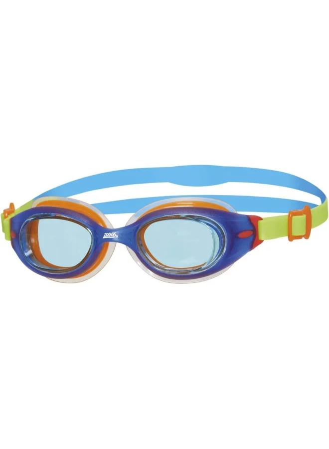 ZOGGS Little Sonic Air Swimming Goggles Premium Anti-Fog Swim Gear for Kids (Up to 6 Years, 1 Pack) cuu9q