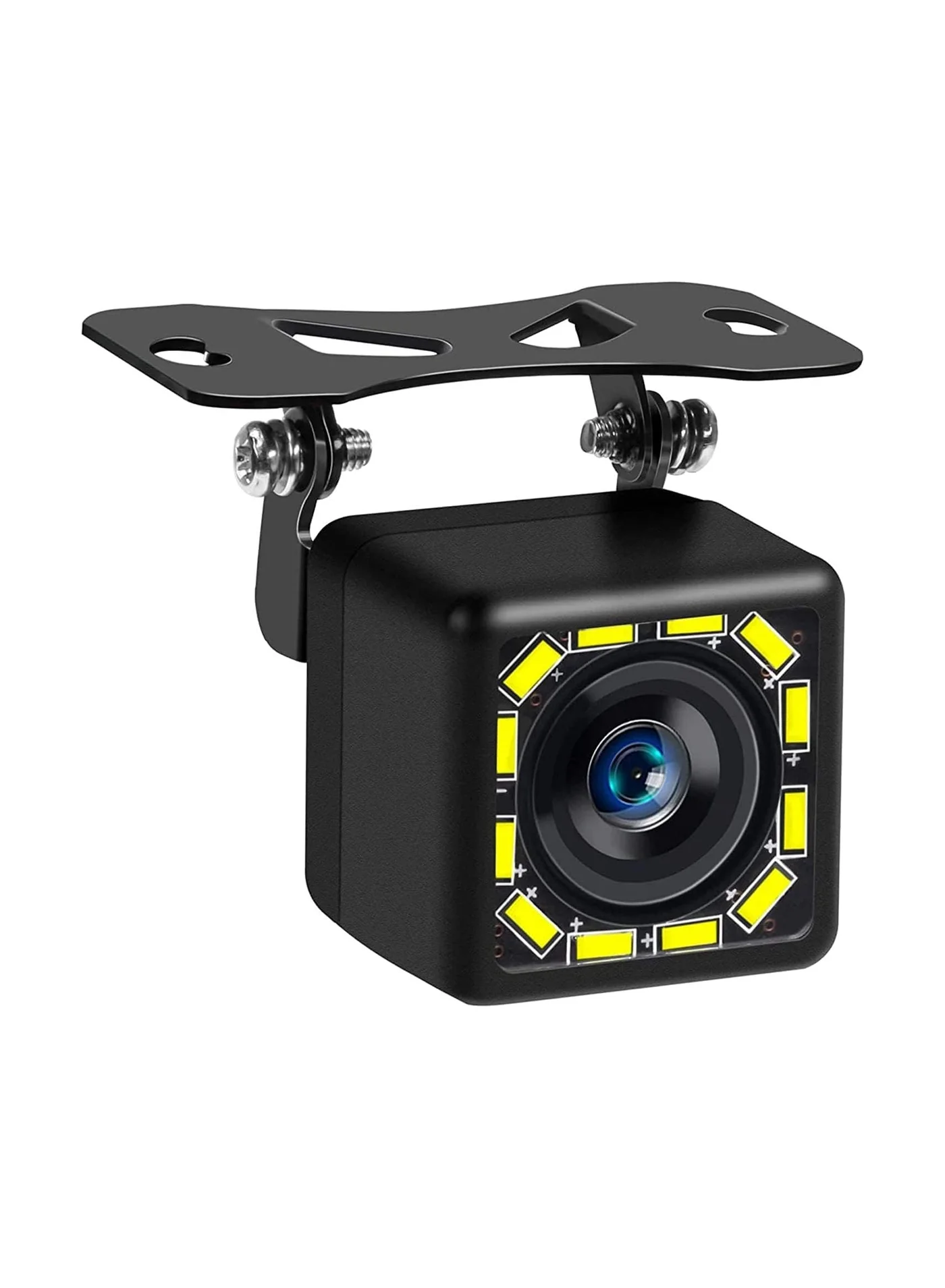 MrSmart Car Backup Camera Ultra HD 12 LED Night Vision Waterproof Reverse Camera (140¡ã Wide Angle, Universal Fit for SUV Truck RV) 1gy1i