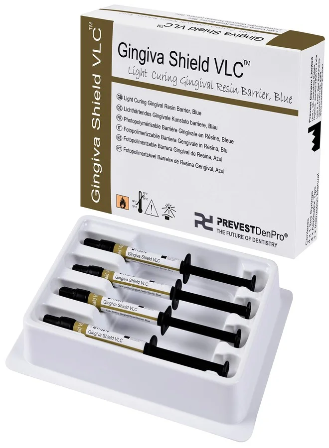 Prevest DenPro Gingiva VLC Light-Care Gingival Mask Material (4 x 1.2 mL) dljn0