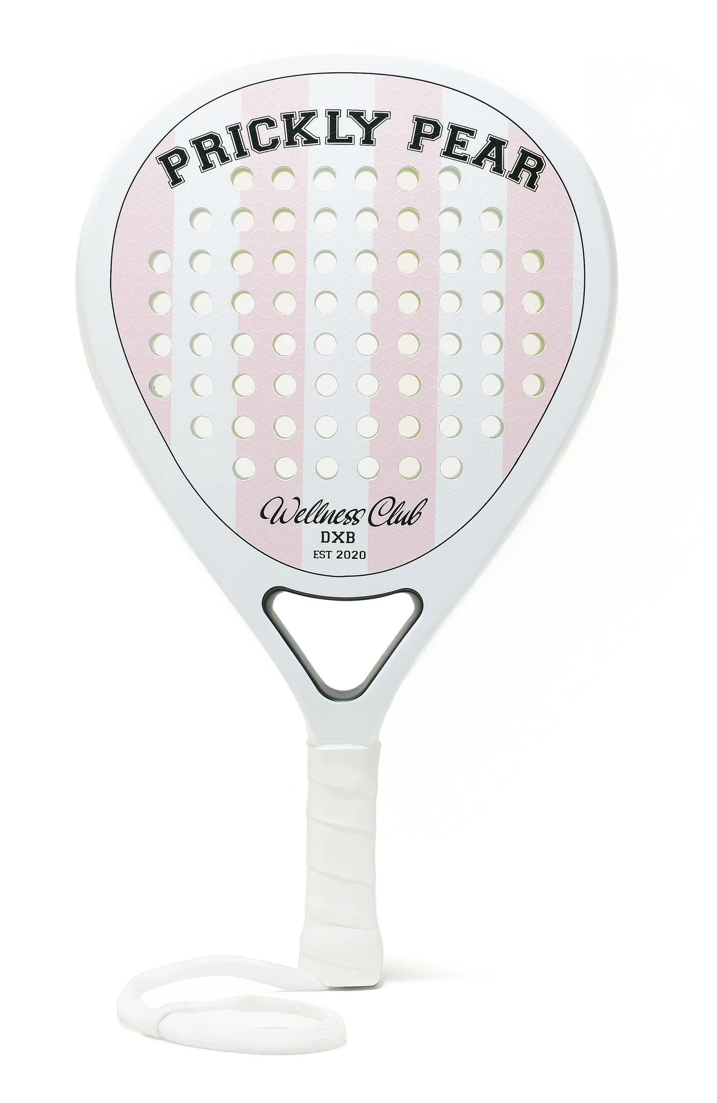 Prickly Pear Varsity Padel Racket and Travel Bag Set Carbon Fiber Construction (Pink, One Size) gav9v