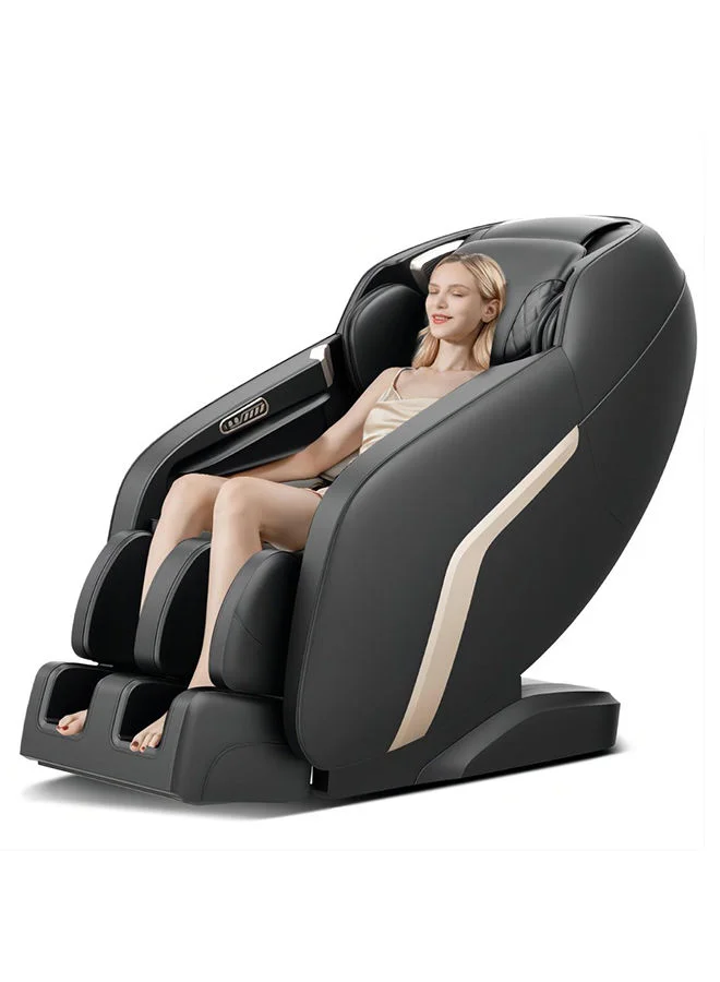 BOSSCARE Electric Full Body Massage Chair with SL-Track and Negative Ion Technology (112.6 x 75.5 x 146.5 cm) zda35
