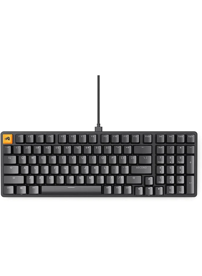 Glorious GMMK2 Modular Mechanical Keyboard 96% Layout Wired Gaming Keyboard with ABS Doubleshot Keycaps (Black, 99 Keys) j0xdg