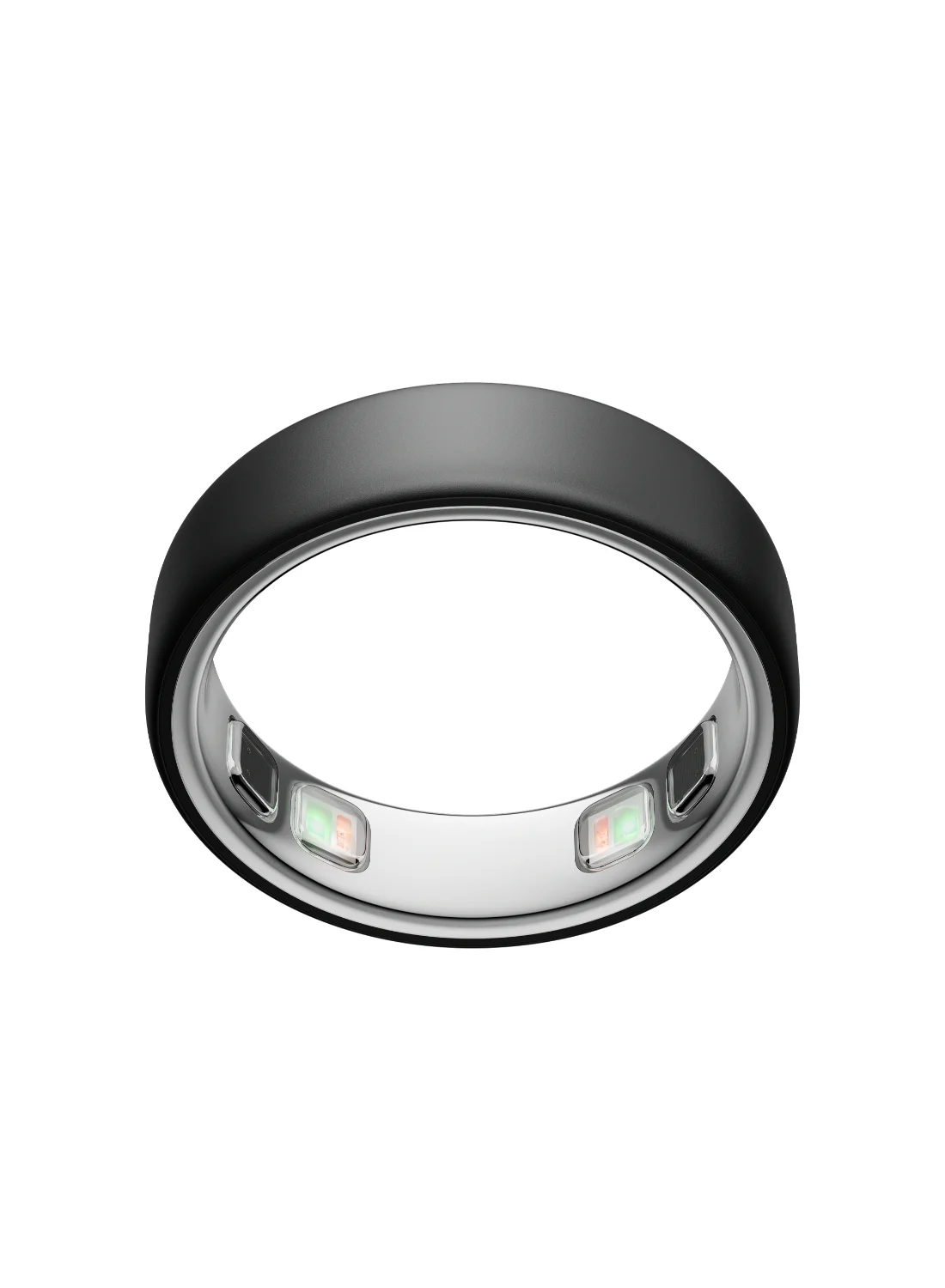Premium Smart Health Tracking Ring (Stealth Black, Size 7) leis8