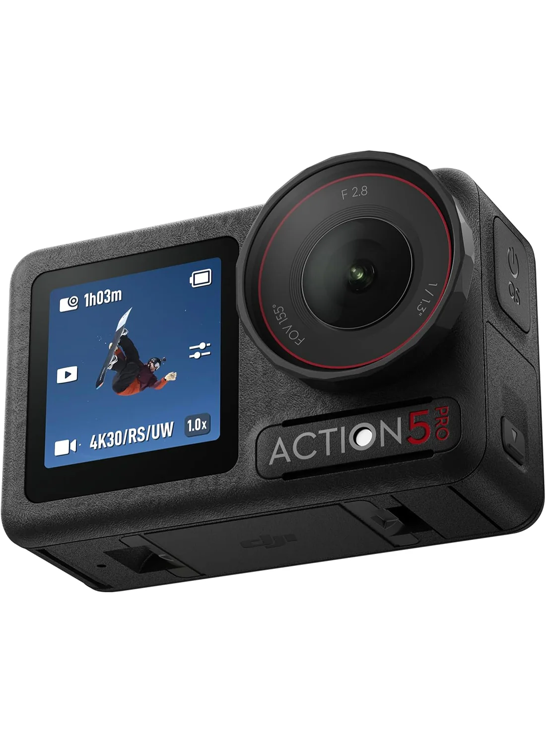Premium Action Camera 4K 120fps Ultra-HD Waterproof Sports Camcorder with Dual OLED Touchscreens and 47GB Internal Storage (Standard Combo) hnrkl