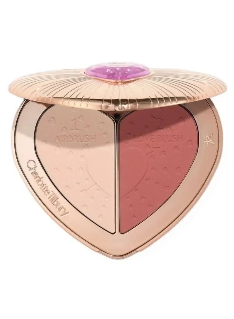 Premium Peach Blush Powder Palette Long-Lasting Radiant Finish for Natural Glow (10g) abeds