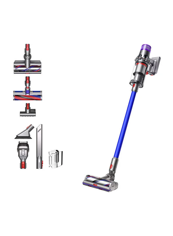 High-Speed Ionic Cordless Vacuum Cleaner Powerful 185AW Suction 545W Motor (Blue, 0.76 L) 0lf10