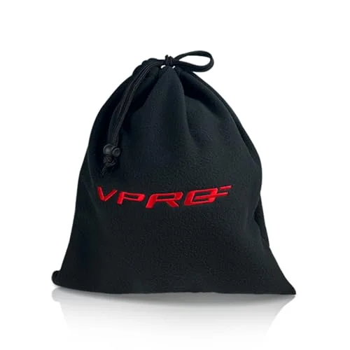 VPRO Hockey Helmet Protective Carry Bag (Durable Padded Storage Case, Black, 35cm x 25cm x 25cm) 1szv0