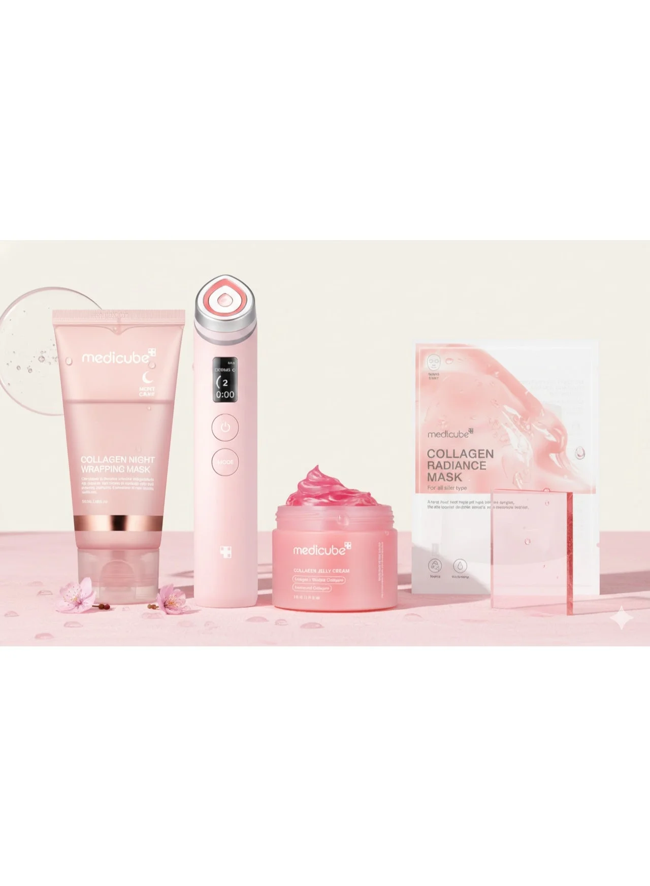 Premium Facial Glow Booster Skincare Set (Radiance Enhancing Formula, 50 mL) fl8mn