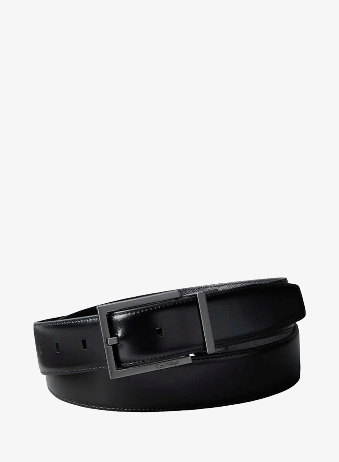 Premium Reversible Full-Grain Leather Belt for Men (Black and Brown, 110 cm) c5evz