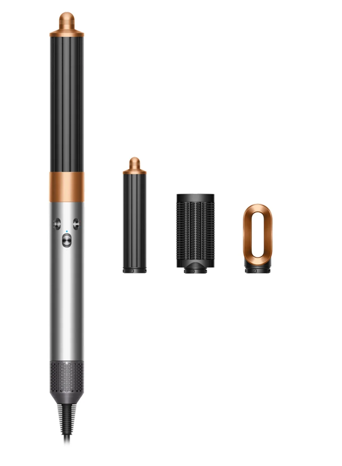 High-Speed Ionic Multi-Styler Hot Air Brush Professional Hair Styling Tool (Nickel Copper, 1 Unit) 5a3hr