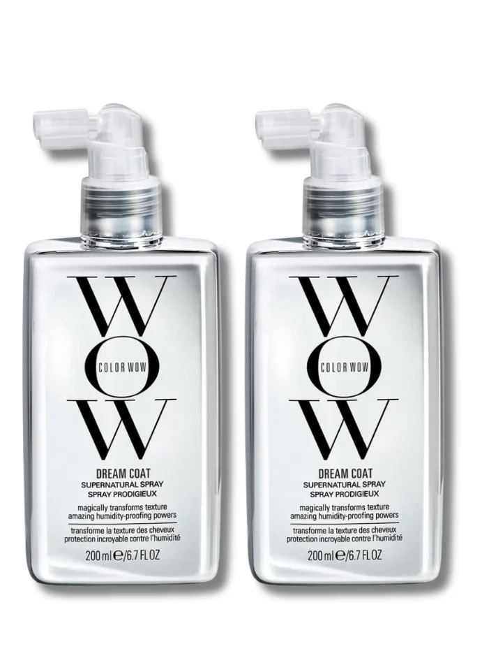 Color Wow Dream Coat Supernatural Spray Humidity-Proof Frizz-Control Hair Treatment (200 mL, Pack of 2) 17tbf