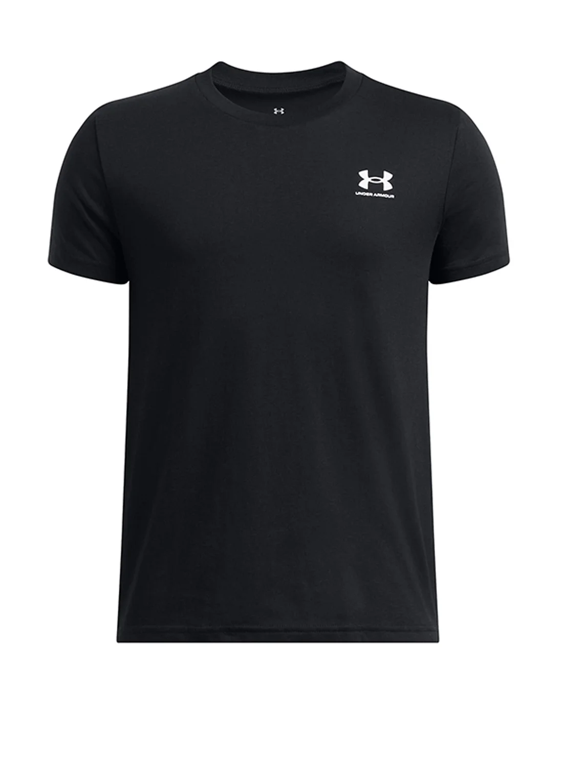 Athletic Youth Kids Left Chest T-Shirt Premium Cotton Crew Neck Tee (Unisex, Size 10-12 Years) 64ff7
