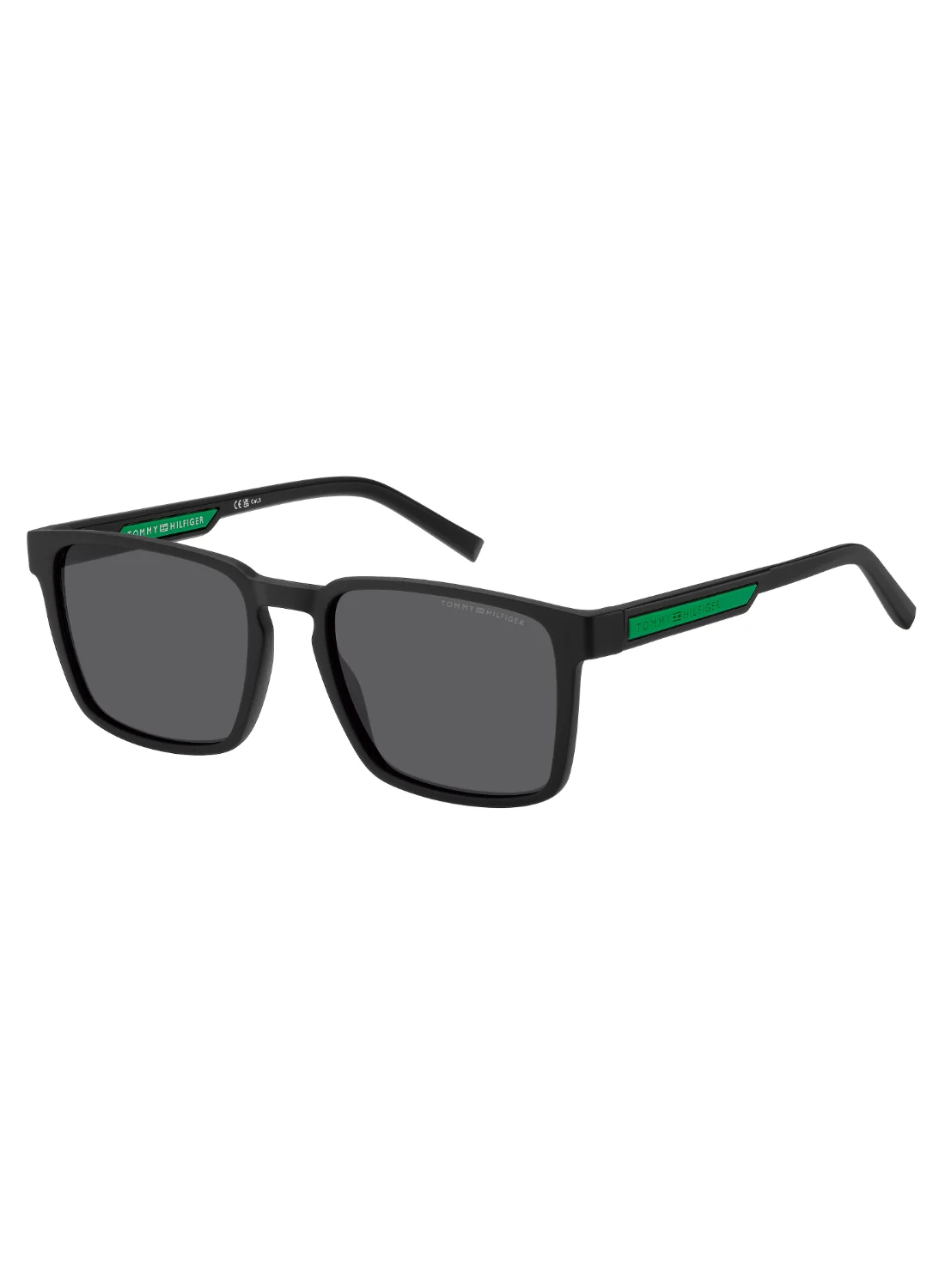 Premium Rectangular UV Protection Sunglasses for Men (Matte Black, 44 mm) kkbpq