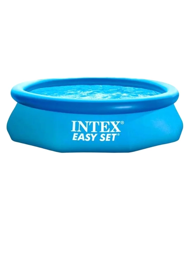 Premium Inflatable Round Swimming Pool Durable PVC Construction for Backyard Family Fun (305 cm x 76 cm) uw8h0