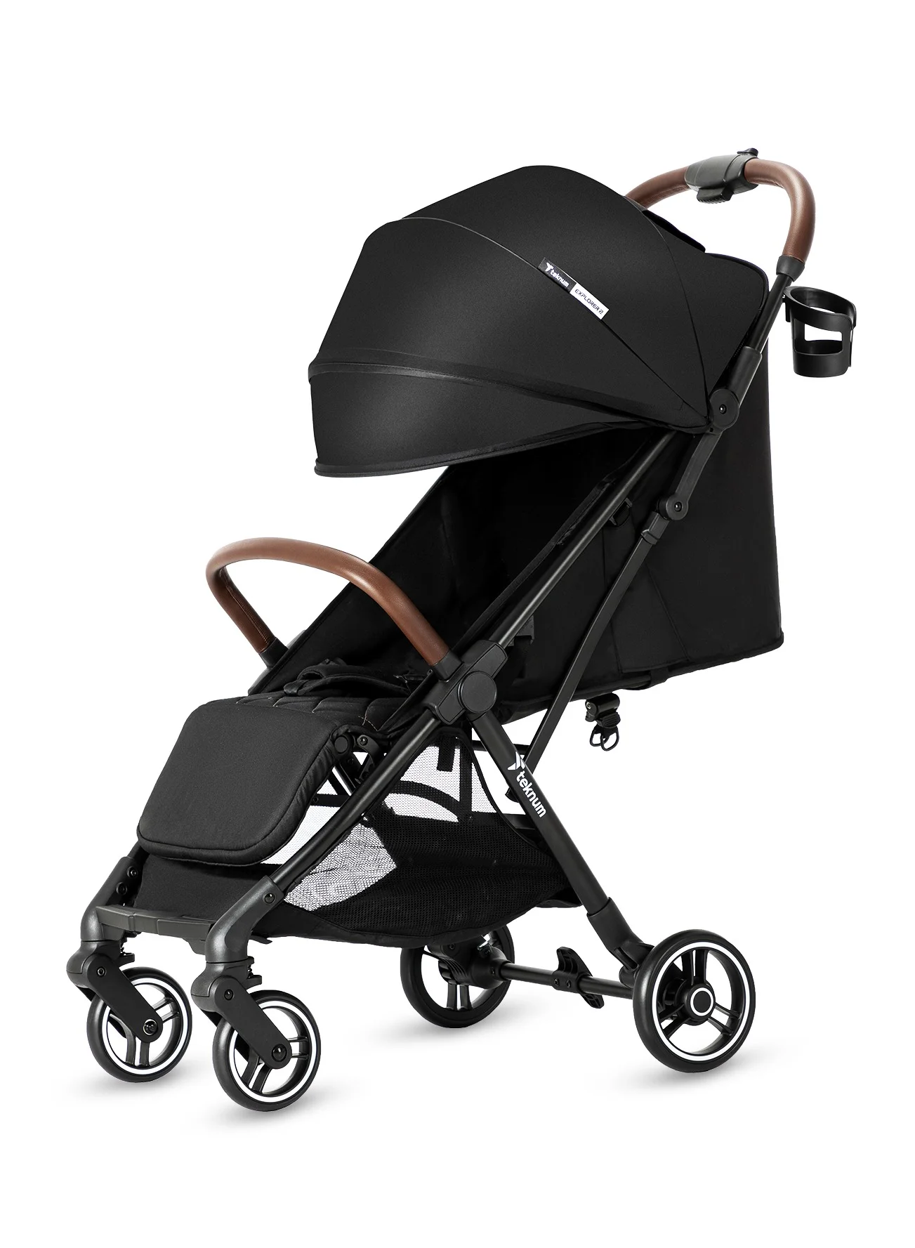 TEKNUM Travel Explorer 2 Autofold Stroller Lightweight Compact Design for Infants and Toddlers (Black) k5khs