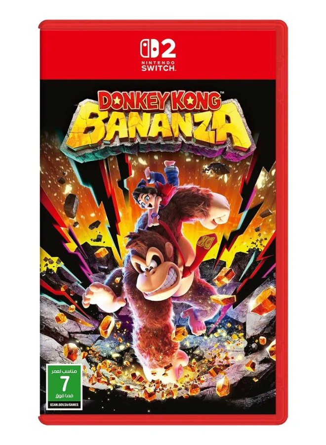 Donkey Kong Bananza Adventure Game for Handheld Gaming Console (Single & Multiplayer, English Version) 9mhkw