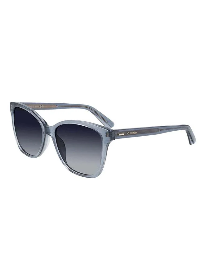 Premium Acetate Modified Rectangle Sunglasses for Women Full Rim Lightweight Eyewear (55mm) px172