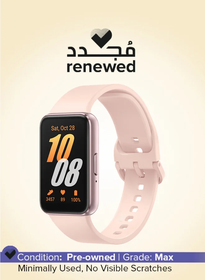 Ultra-HD Smartwatch AMOLED Display Fitness Tracker (Pink, 40 mm) Premium Wearable for Women gd167