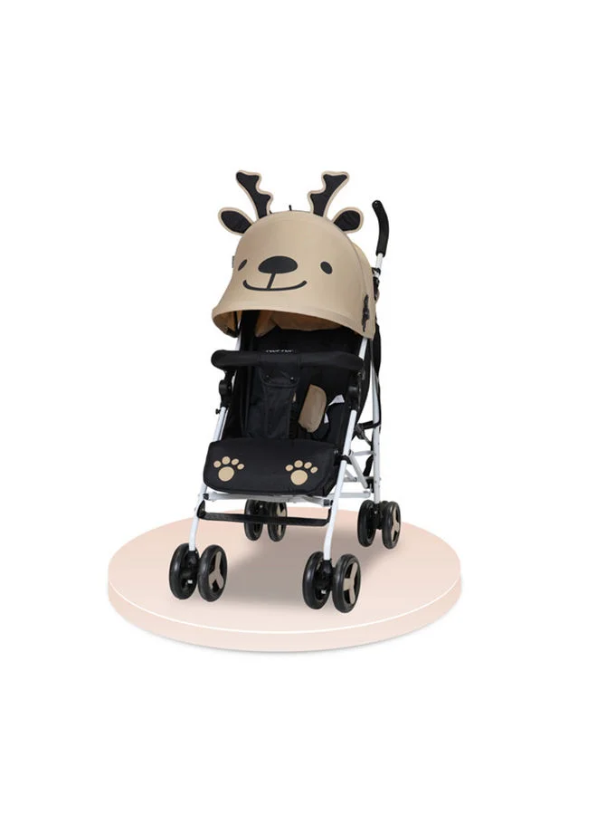 Nurtur Luca Lightweight Stroller Compact Travel System with 5-Point Safety Harness and Storage Basket (For Infants to Toddlers) 489b4