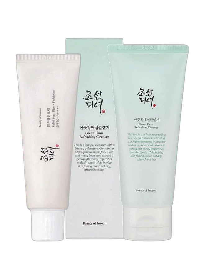 Beauty Of Joseon Refreshing Skincare Set (Premium Hydrating & Soothing Routine for All Skin Types, 150 mL) l8vjc