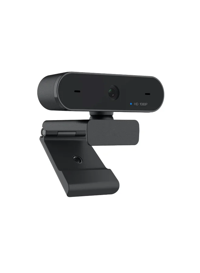 Professional Full HD Webcam 1080P with Dual Microphones and 360¡ã Rotation for Laptop and Desktop (Black) hxg83