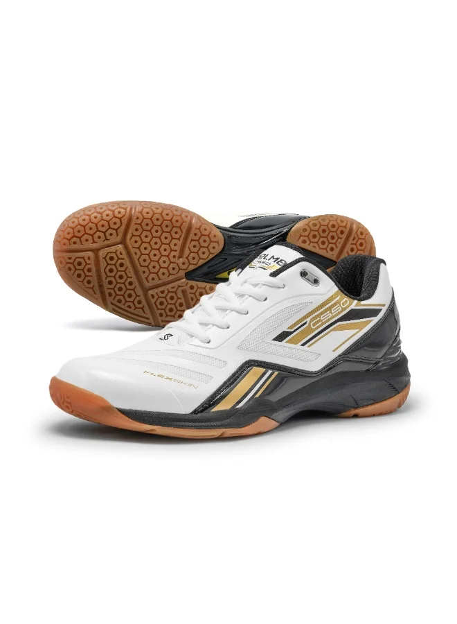 SOLM8 CS50 Lightweight Court Shoes Non-Marking Rubber Sole for Pickleball Badminton Squash Volleyball (Unisex, Adult) 90dvh