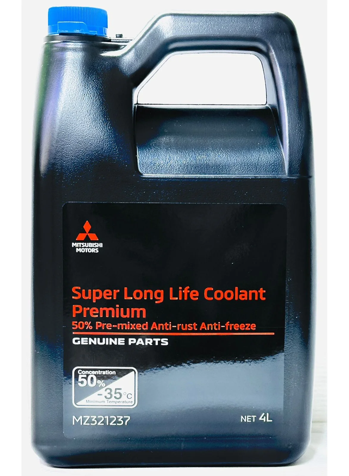 Premium Engine Coolant 50/50 Pre-Mixed Long Life Formula (Blue, 4L) z7205