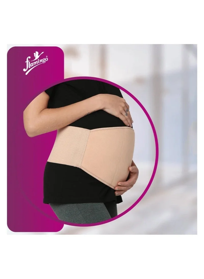 Flamingo Maternity Support Belt Premium Adjustable Back Relief Support for Pregnancy (X-Large) z5av7