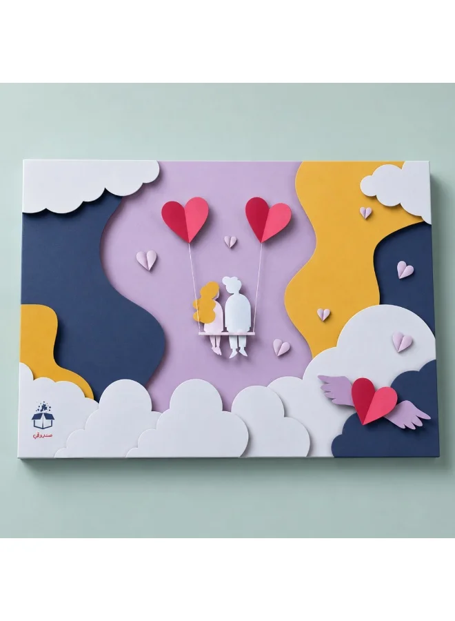 Sondoqi Love Box Romantic Card Game for Couples (Arabic Edition, Relationship Bonding Activity Set) 71lox